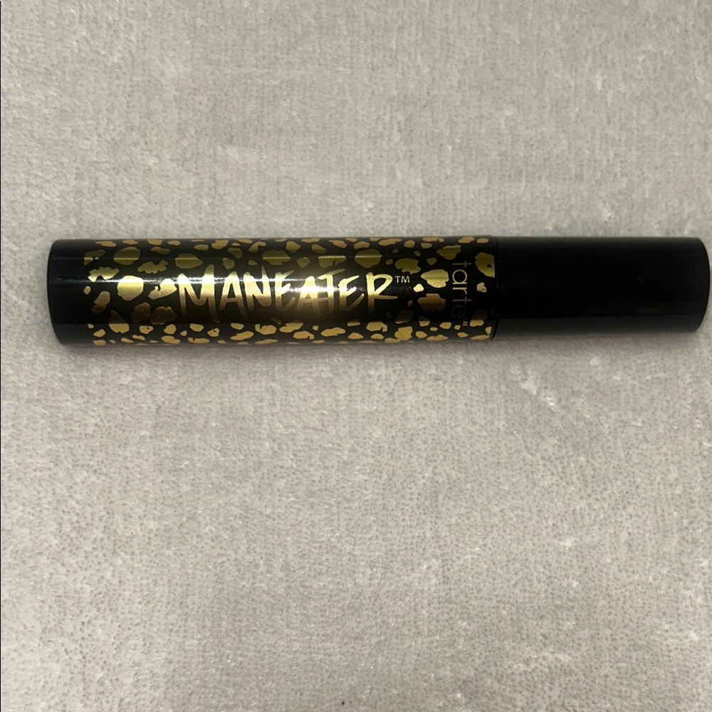 tarte Maneater Mascara Tube in Black and Gold Leopard